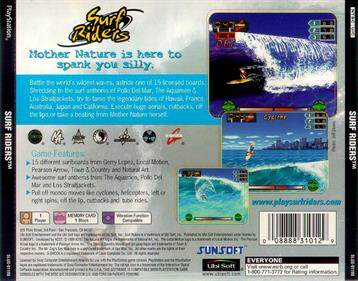 Surf Riders - Box - Back Image