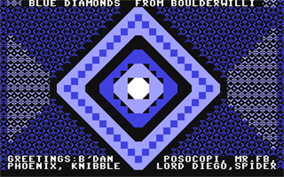 Blue Diamonds - Screenshot - Game Title Image