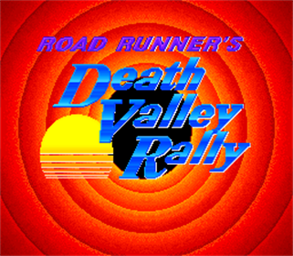 Road Runner's Death Valley Rally - Screenshot - Game Title Image