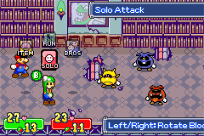 Mario & Luigi: Superstar Saga - Screenshot - Gameplay Image