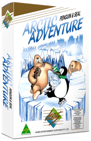 Arctic Adventure: Penguin & Seal - Box - 3D Image