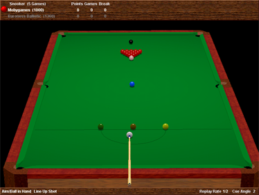 Virtual Pool Hall - Screenshot - Gameplay Image