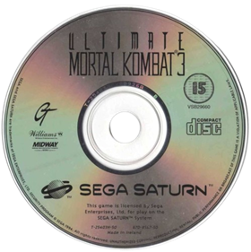 Ultimate Mortal Kombat 3 - Disc Image