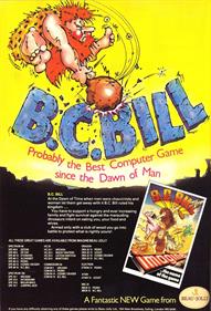 B.C. Bill - Advertisement Flyer - Front Image