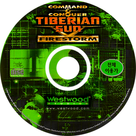 Command & Conquer: Tiberian Sun Firestorm - Disc Image