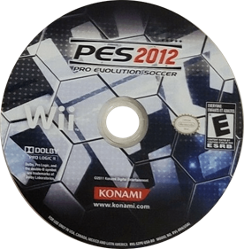 PES 2012: Pro Evolution Soccer - Disc Image