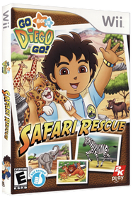 Go, Diego, Go! Safari Rescue - Box - 3D Image