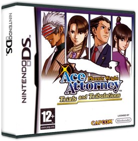 Phoenix Wright: Ace Attorney: Trials and Tribulations - Box - 3D Image