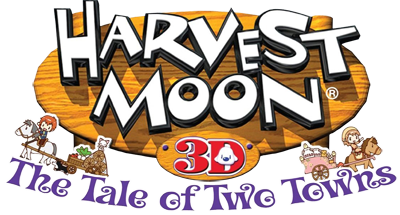 Harvest Moon DS: Tale of Two Towns - Clear Logo Image