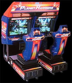 Planet Harriers - Arcade - Cabinet Image