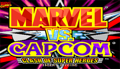 Marvel vs. Capcom: Clash of Super Heroes - Screenshot - Game Title Image