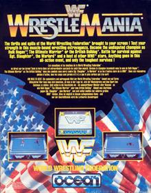 WWF Wrestlemania - Box - Back Image