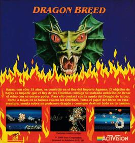 Dragon Breed - Box - Back Image