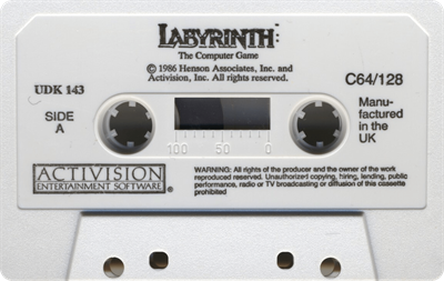 Labyrinth: The Computer Game - Cart - Front