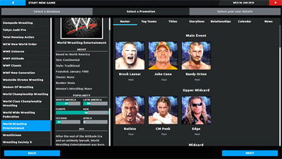 Pro Wrestling Sim - Screenshot - Gameplay Image