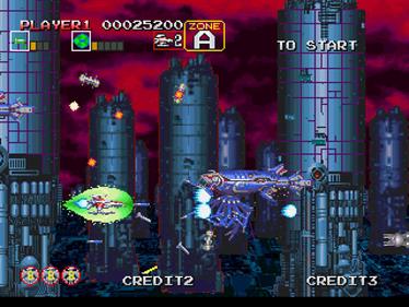 Darius Gaiden - Screenshot - Gameplay Image