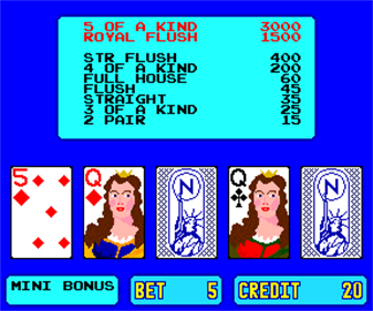 American Poker II - Screenshot - Gameplay Image