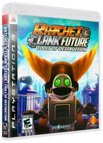 Ratchet & Clank Future: Tools of Destruction - Box - 3D Image