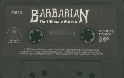 Barbarian: The Ultimate Warrior - Cart - Back