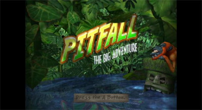 Pitfall: The Big Adventure - Screenshot - Game Title Image
