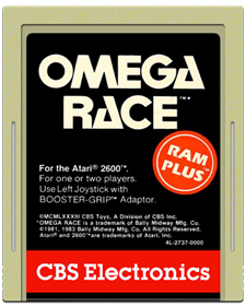 Omega Race - Fanart - Cart - Front Image