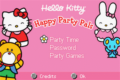 Hello Kitty: Happy Party Pals - Screenshot - Game Title Image