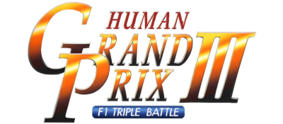 Human Grand Prix III: F1 Triple Battle - Clear Logo Image