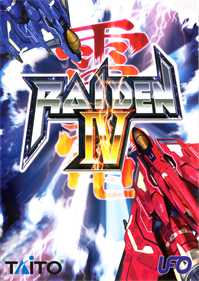 Raiden IV - Advertisement Flyer - Front Image