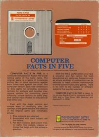 Computer Facts in Five - Box - Back Image
