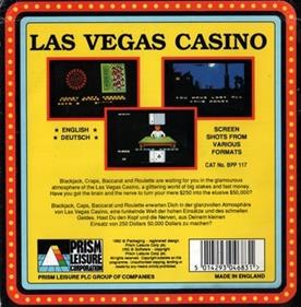 Las Vegas Casino - Box - Back Image
