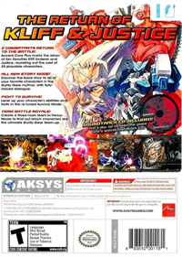 Guilty Gear XX Accent Core Plus - Box - Back Image