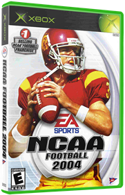 NCAA Football 2004 - Box - 3D Image