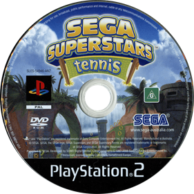 Sega Superstars Tennis - Disc Image