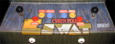 Cyber Police ESWAT - Arcade - Control Panel Image
