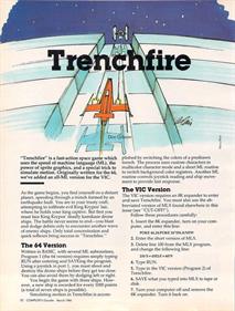 Trenchfire - Advertisement Flyer - Front Image