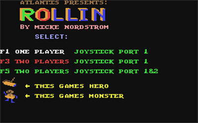 'Rollin' - Screenshot - Game Title Image