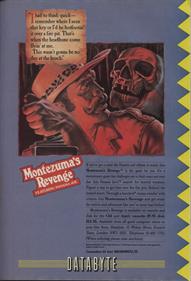 Montezuma's Revenge - Advertisement Flyer - Front Image