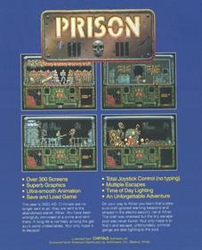 Prison - Box - Back Image