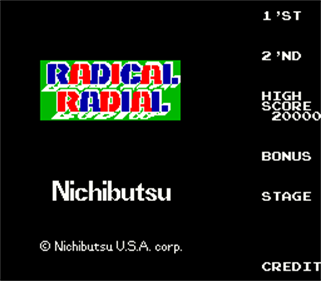 Radical Radial - Screenshot - Game Title Image