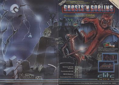 Ghosts 'n Goblins - Advertisement Flyer - Front Image