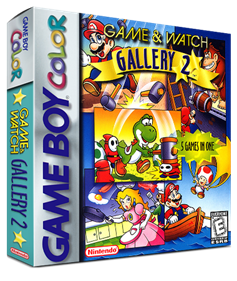 Game & Watch Gallery 2 - Box - 3D Image