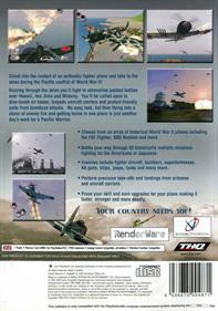 Pacific Warriors II: Dogfight - Box - Back Image