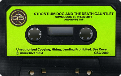 Strontium Dog and the Death Gauntlet - Cart - Front Image
