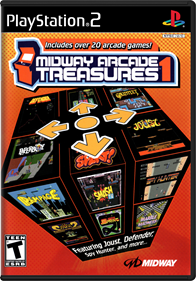 Midway Arcade Treasures - Box - Front - Reconstructed Image