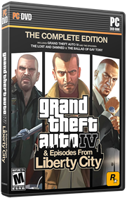 Grand Theft Auto IV & Episodes from Liberty City: The Complete Edition - Box - 3D Image