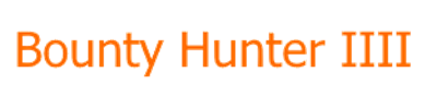 Bounty Hunter IIII: The Reality of Time - Clear Logo Image