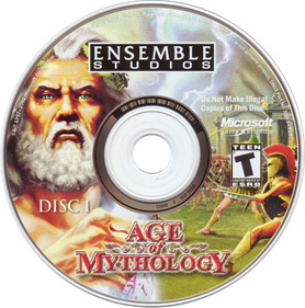 Age of Mythology: Extended Edition - Disc Image