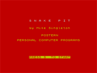 Snake Pit - Screenshot - Game Title Image