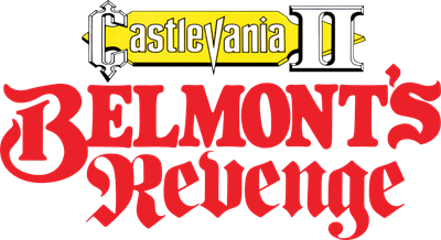 Castlevania II: Belmont's Revenge - Clear Logo Image