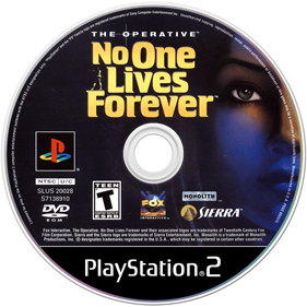 The Operative: No One Lives Forever - Disc Image